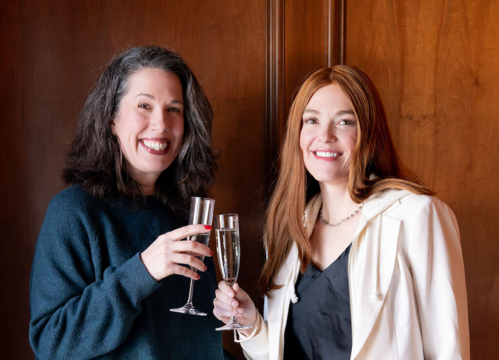 Nicole Heymer and Kate OHara