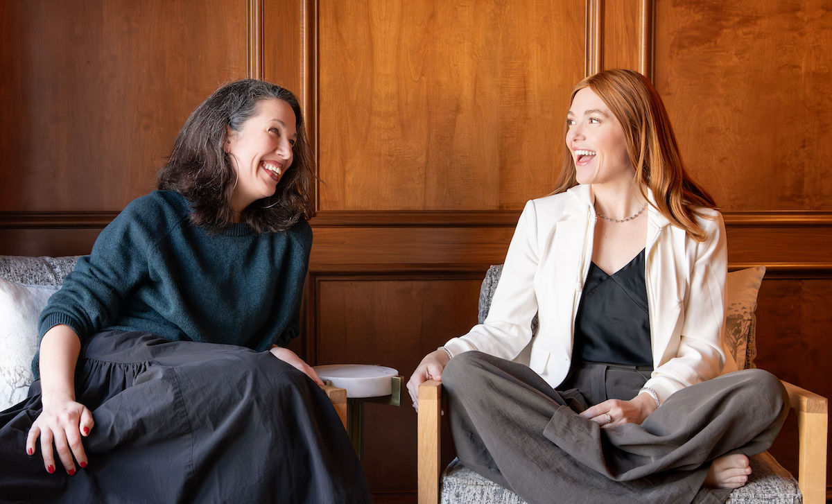 Nicole Heymer and Kate OHara